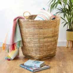 Bamboo Storage Basket - Extra Large