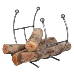 Curved Log Holder - Blacksmith -Home Essentials Shop pic 9888 3 620cc2b6ebfef