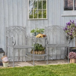 Garden Love Seat - Belfast - Distressed White 5 Garden Love Seat - Belfast - Distressed White -Home Essentials Shop pic 9944 3 6242e5c3dd866