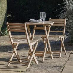 2 Seater Bistro Set - Cornwall - Whitewash -Home Essentials Shop pic 9946 3 6242fc731c80a