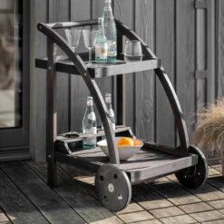 Drinks Trolley - Coniston - Charcoal 6 Drinks Trolley - Coniston - Charcoal -Home Essentials Shop pic 9951 3 624451796408e