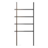 Hub Towel Ladder Rack - Walnut And Black