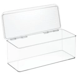 Stackable Kitchen Storage Box - 12.7cm High X 33.8cm Wide X 14cm Deep