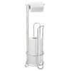 Classico Toilet Roll Stand - Chrome
