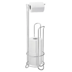 Classico Toilet Roll Stand - Chrome