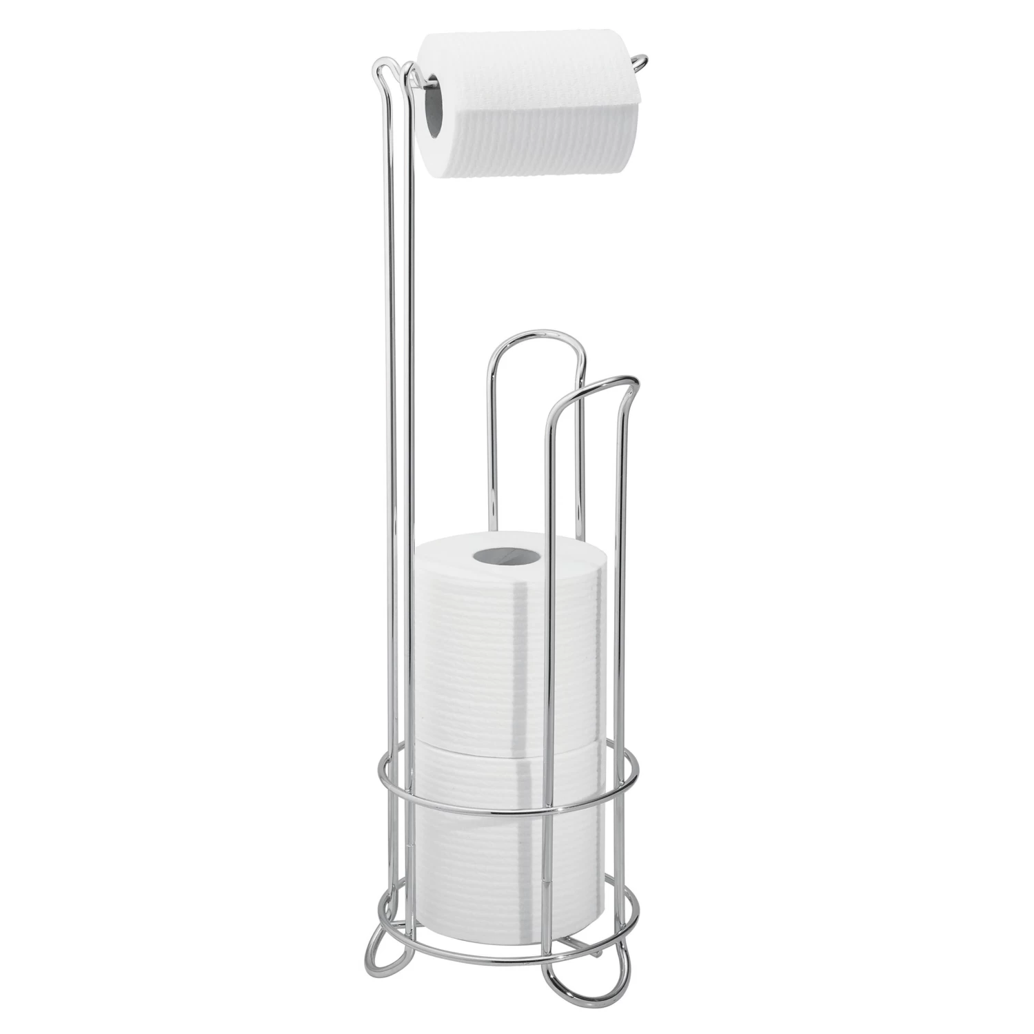 Classico Toilet Roll Stand - Chrome 1 Classico Toilet Roll Stand - Chrome