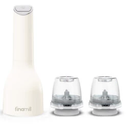 Herb And Spice Grinder - Finamill - White