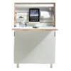 Slimline Desk - Flatmate - White