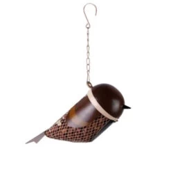 Decorative Bird Feeder - Brown Wing