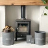Fireside Storage Set - 4 Piece - Charcoal