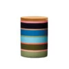 Porcelain Canister With Bamboo Lid - Small - Costa