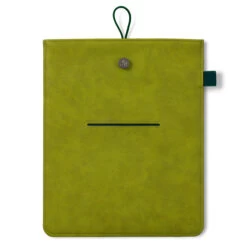Book Pouch - Bookaroo - Chartreuse & Forest Green