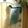 Post Box With Lock - Galvanised