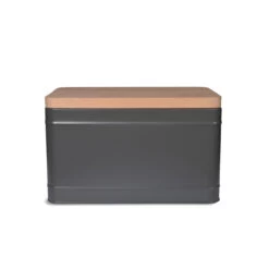 Borough Bread Bin - Charcoal