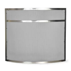 Bretforton Firescreen - Small - Silver