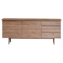 2 Door 3 Drawer Sideboard - Valencia - Oak