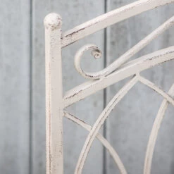 Garden Love Seat - Belfast - Distressed White