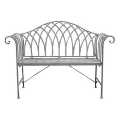 Garden Bench - Caernarfon - Distressed Grey