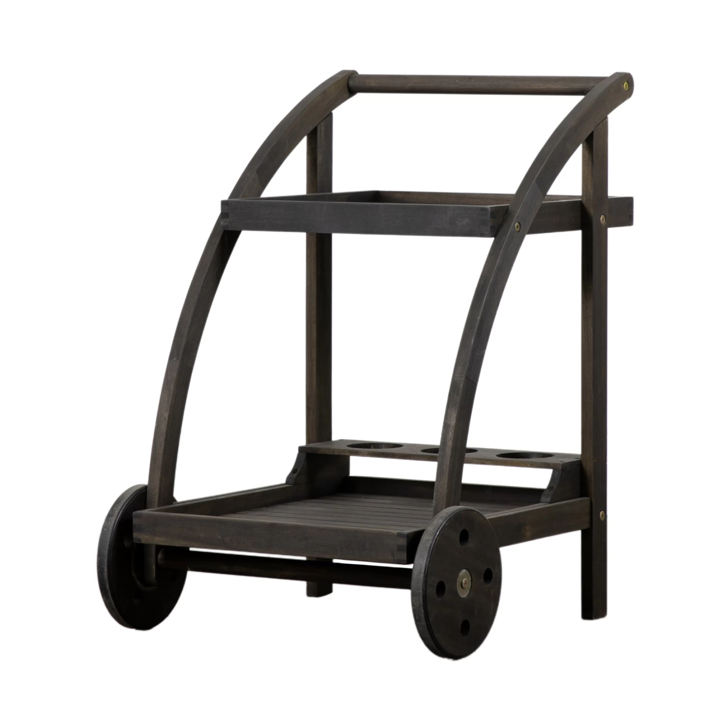 Drinks Trolley - Coniston - Charcoal 1 Drinks Trolley - Coniston - Charcoal