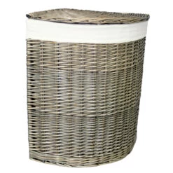 Corner Laundry Basket - Antique Wash - Small