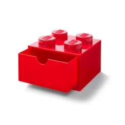 Giant LEGO Brick Desktop Storage Drawers - Medium - Red