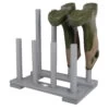 Wooden Wellington Boot Rack - Grey