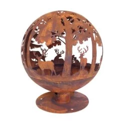Globe Fire Pit - Woodland